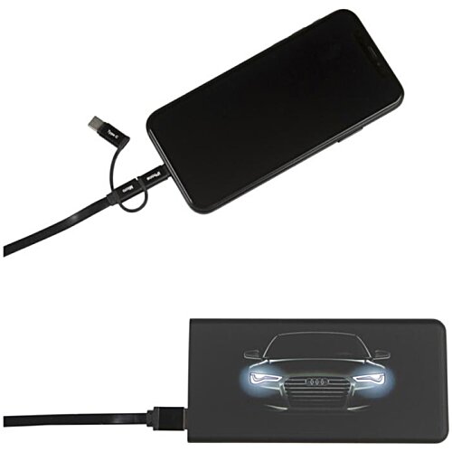 Additional Image 3 - a black rectangular object with a cord