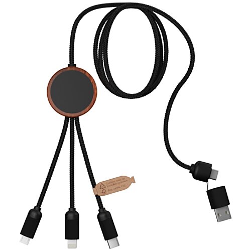 Additional Image 7 - a black cord with a black cord attached to it
