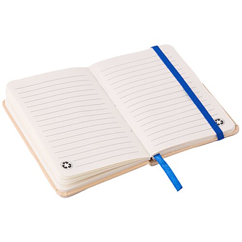 Additional Image 10 - a white notebook with a blue band