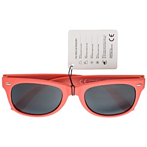 Additional Image 2 - a pair of red sunglasses