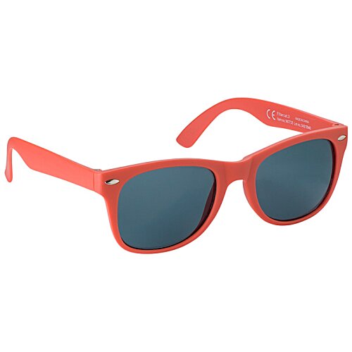 Additional Image 3 - a red sunglasses with black lenses