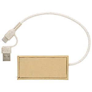 Additional Image 1 - a white cord with a rectangle shape
