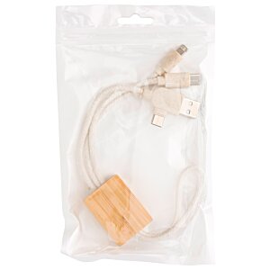 Additional Image 2 - a plastic bag with a white object in it