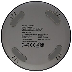 Additional Image 6 - a circular object with text on it