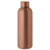 a brown bottle with a cap