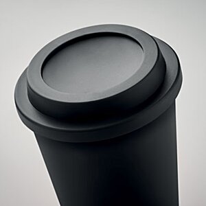 Additional Image 4 - a black cup with a round top