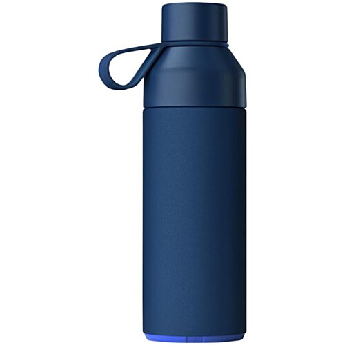 Additional Image 4 - a blue water bottle with a strap