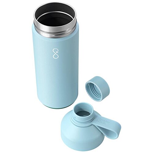 Additional Image 5 - a blue thermos with a lid