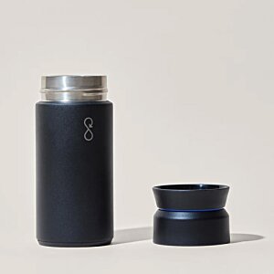 Additional Image 4 - a black and silver metal container