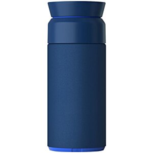 Additional Image 2 - a blue cylindrical container with a blue cap