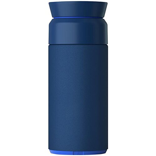 Additional Image 2 - a blue cylindrical container with a blue cap
