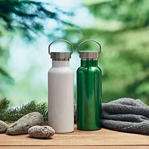 Additional Image 6 - a white and green water bottles