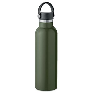 Additional Image 1 - a green water bottle with a black lid