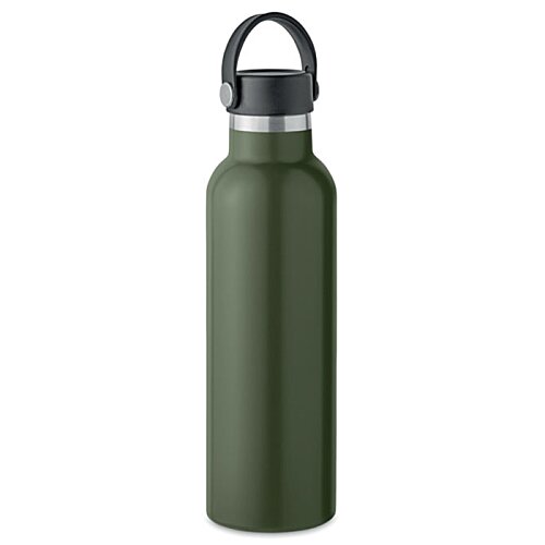 Additional Image 1 - a green water bottle with a black lid