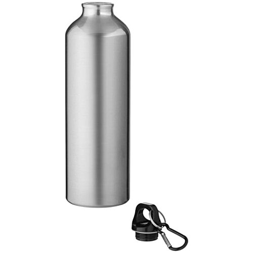 Additional Image 2 - a silver bottle with a black cord