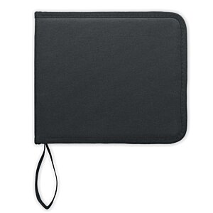 Additional Image 1 - a black square object with a strap