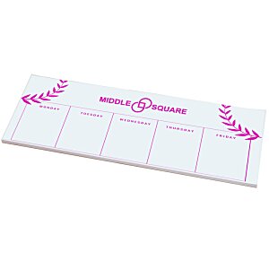 Additional Image 1 - a white card with pink writing