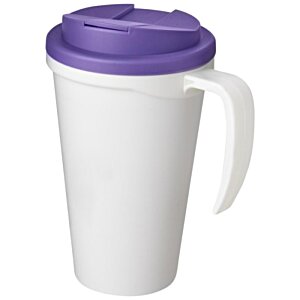 Additional Image 5 - a white and purple coffee mug