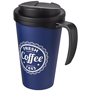 Additional Image 4 - a blue coffee cup with a black lid