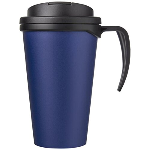 Additional Image 3 - a blue and black coffee mug