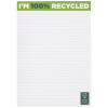 View Image 2 of 2 of A5 50 Sheet Recycled Notepad