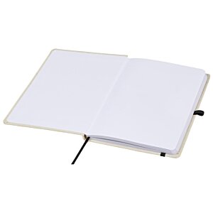Additional Image 1 - a white notebook with black handles