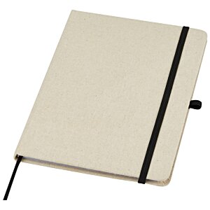 Additional Image 3 - a white notebook with a black band