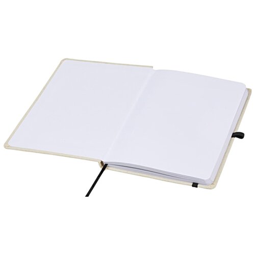 Additional Image 1 - a white notebook with black handles