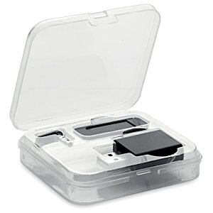 Additional Image 2 - a plastic box with a black object in it