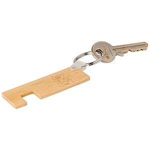 Additional Image 3 - a key chain with a keyring