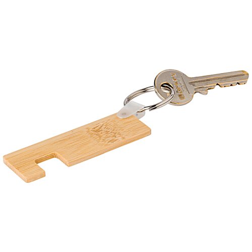 Additional Image 3 - a key chain with a keyring