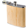 View Image 2 of 2 of Bamboo Hip Flask