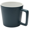 a black and white coffee mug