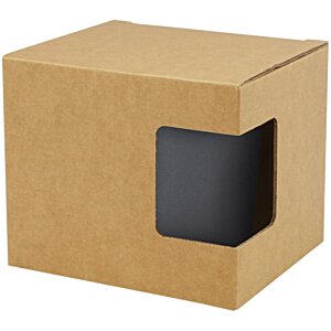 Additional Image 1 - a brown box with a black square window
