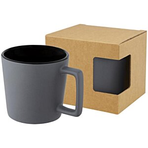 Additional Image 5 - a black mug next to a brown box