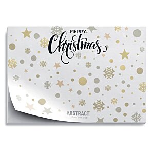 Additional Image 5 - a white paper with gold stars on it