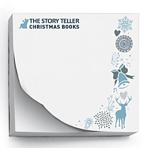 Additional Image 6 - a white square note with a corner curled