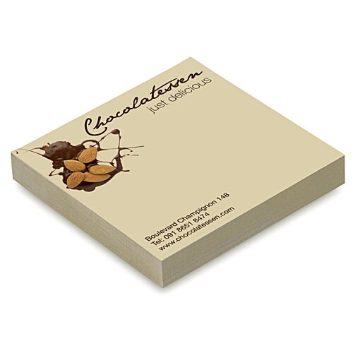 Additional Image 3 - a square white box with a brown and black design