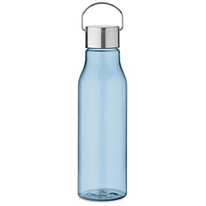 Additional Image 2 - a blue water bottle with a silver cap