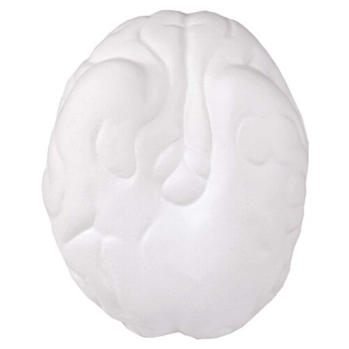 Additional Image 2 - a white brain with a white background