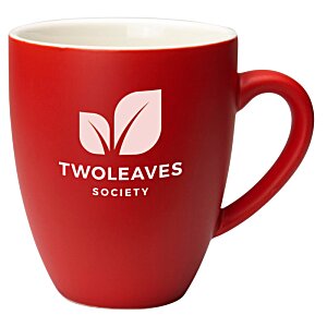 Additional Image 2 - a red mug with white text