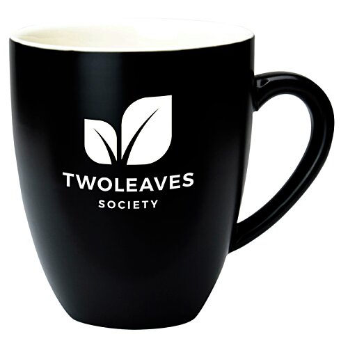Additional Image 8 - a black mug with white text