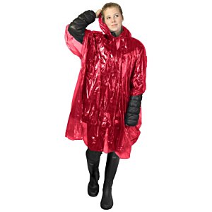 Additional Image 3 - a person in a red raincoat
