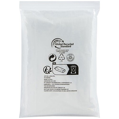 Additional Image 8 - a white plastic bag with black text