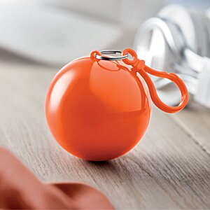 Additional Image 4 - an orange round object with a string
