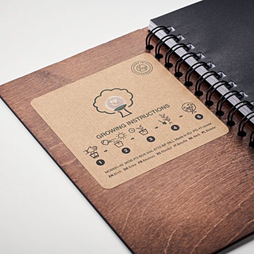 Additional Image 8 - a notebook with a brown cover