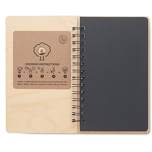 Additional Image 1 - a notebook with a spiral bound
