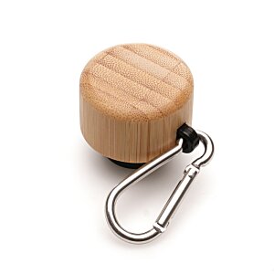 Additional Image 1 - a wooden object with a metal ring