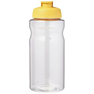 Additional Image 3 - a plastic water bottle with a yellow lid