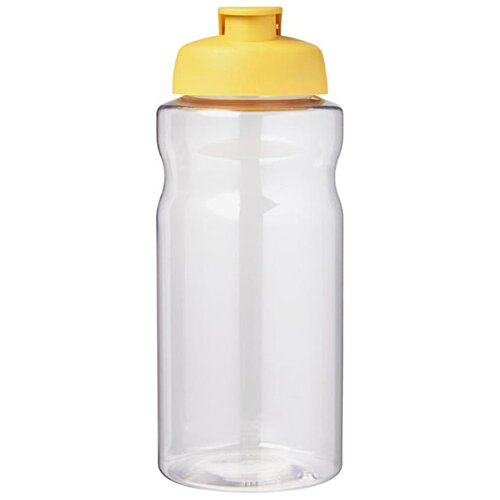 Additional Image 3 - a plastic water bottle with a yellow lid